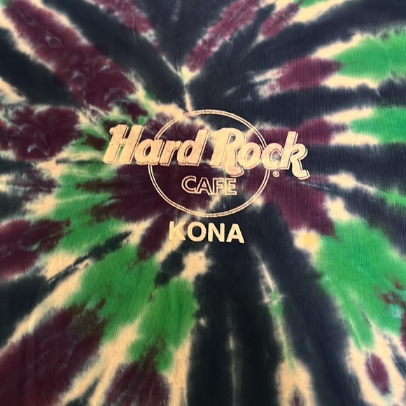 Vintage tie dye hard rock cafe Kona shirt - Picture 2 of 7